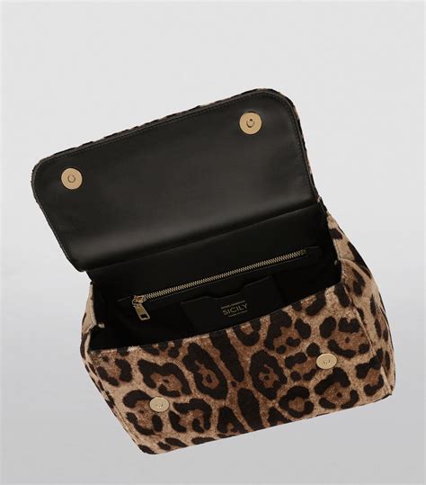 dolce gabbana bag leopard|dolce and gabbana cosmetic bag.